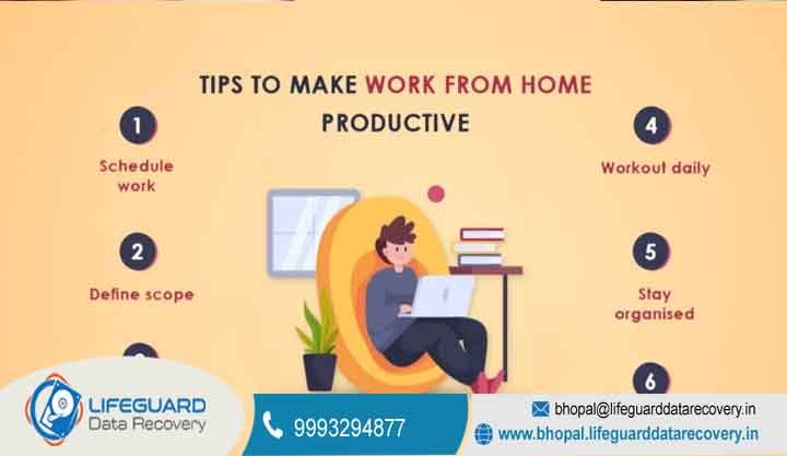 IT tips for working from home bhopal