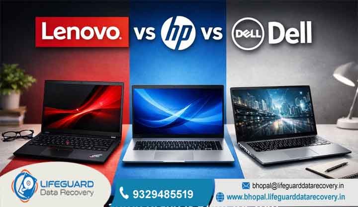 HP vs Dell vs Lenovo laptop for students india