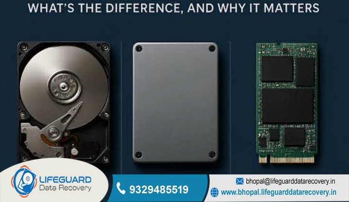 difference between HDD SSD NVMe