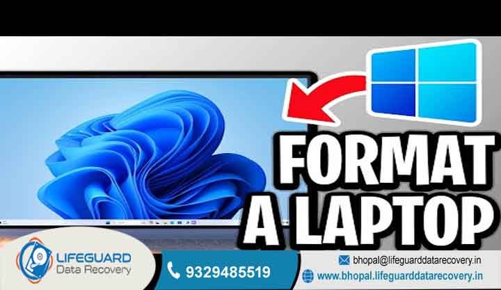 how to format laptop properly