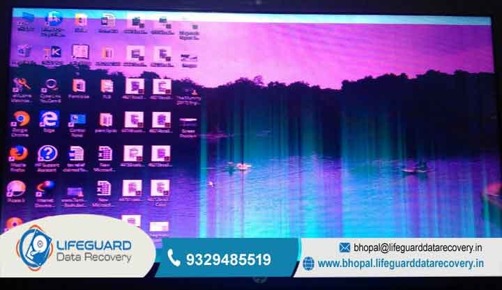 laptop display color problem repair