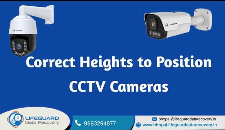 What is the ideal CCTV camera height?