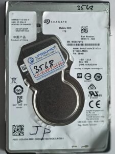Case Study: Seagate Rosewood 1 TB Hard disk