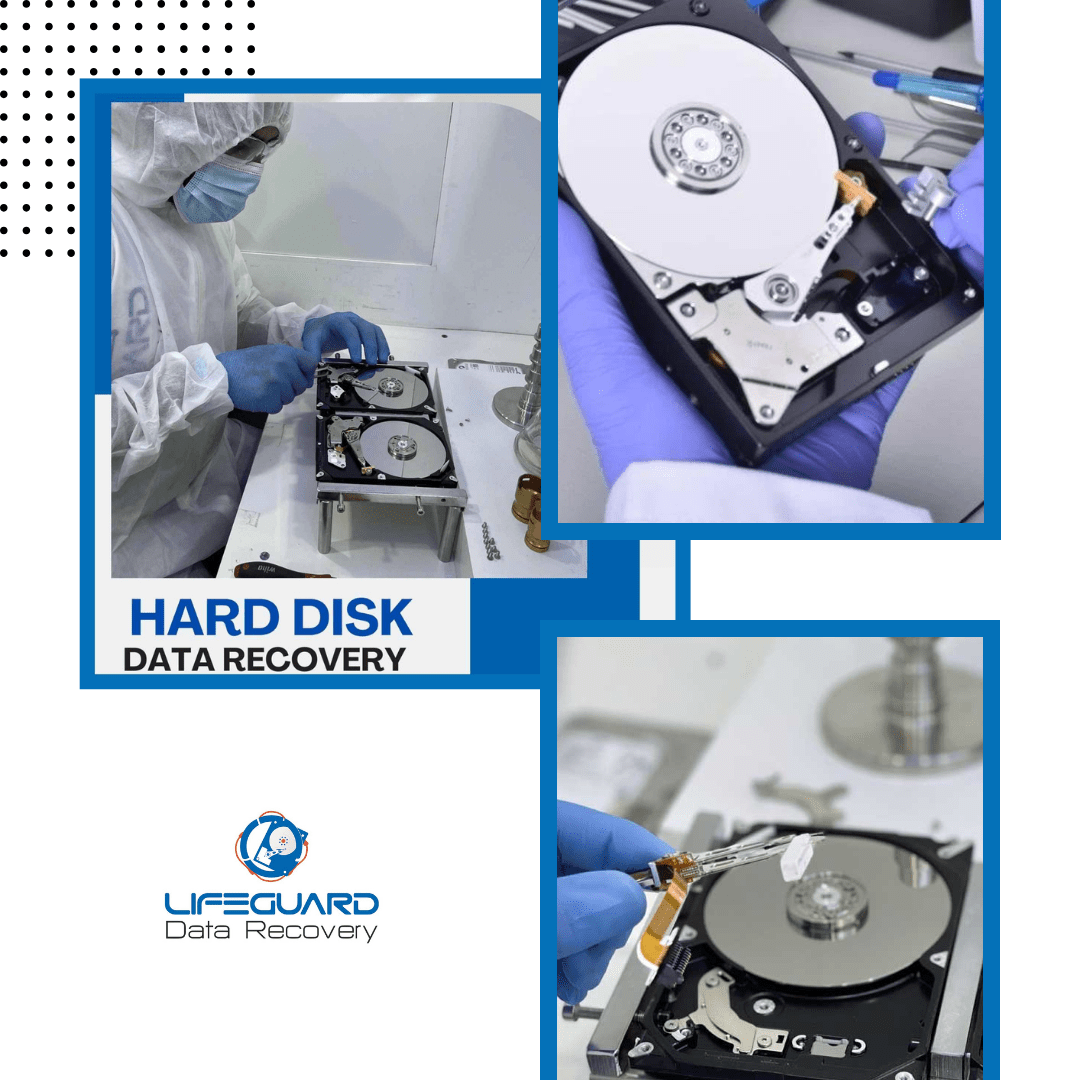 Hard disk data recovery image