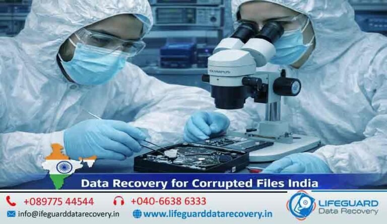Data recovery for corrupted files in India. Restore damaged documents, photos, videos, and databases from hard drives, SSDs, USBs, and laptops with fast, secure professional recovery services.