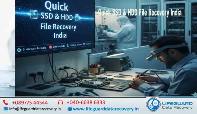 Fast SSD & HDD File Recovery India Same-Day SSD & HDD Recovery India