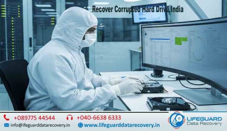 Recover Corrupted Hard Drive India