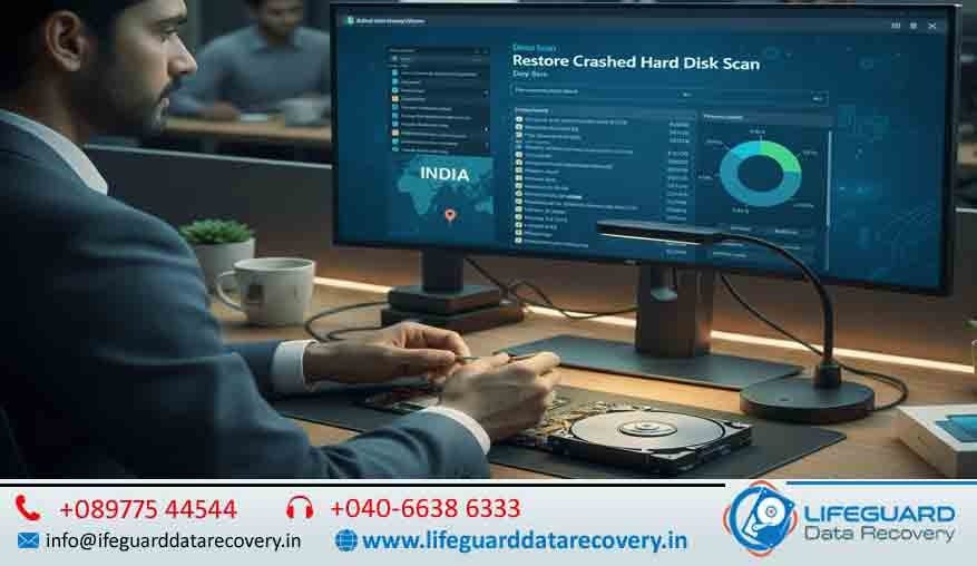 Restore Crashed Hard Disk India