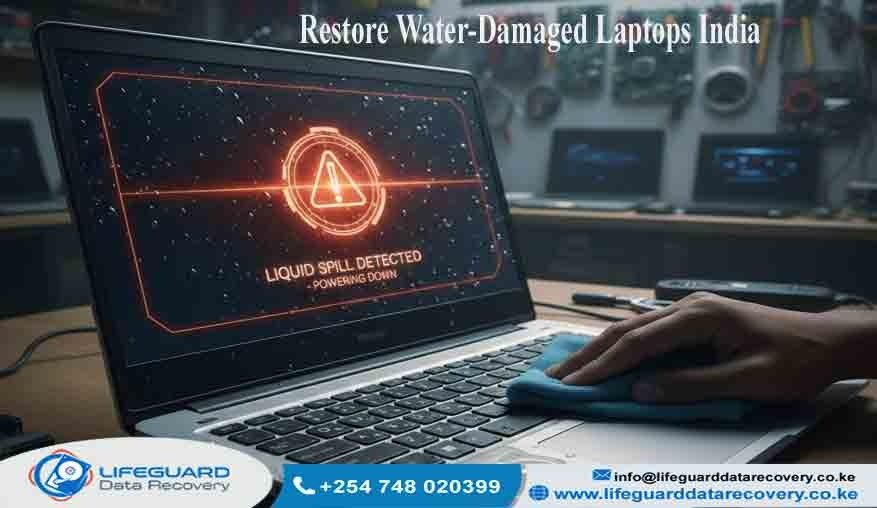 Restore Water-Damaged Laptops India