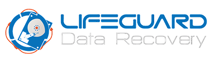 Lifeguard data recovery white logo
