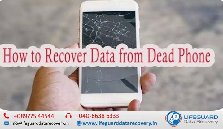 How do experts recover data from dead phones?