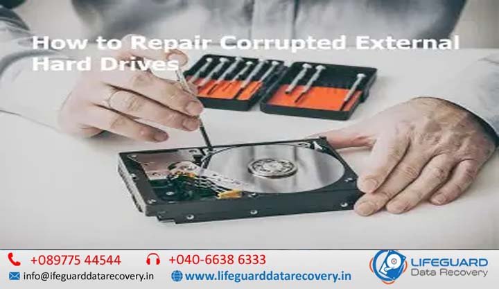 HDD file system corruption recovery India