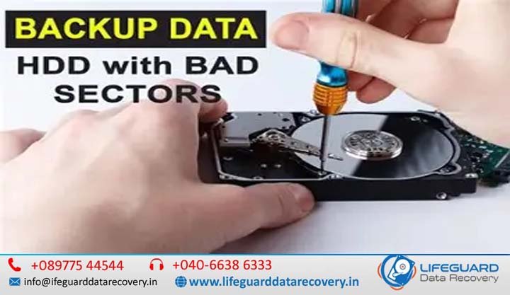 HDD bad sector recovery services India