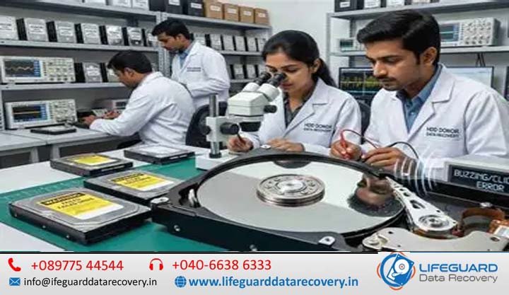 HDD spindle motor failure recovery India